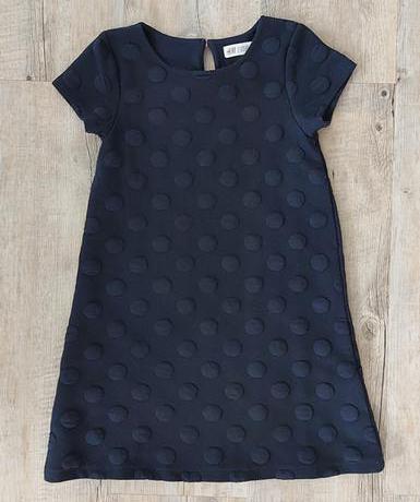 Tmavomodré šaty h&m, h&m,122
