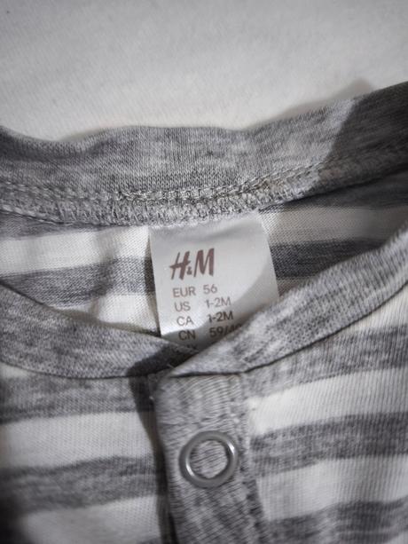 H&m pyžamká overaly dupačky, h&m,56