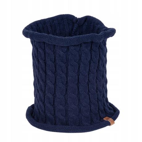 Detský set čiapka,nákrčník,rukavice modrá, 40 / 48