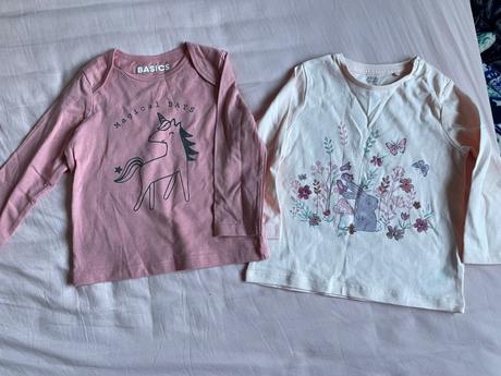 Tričká dlhý rukáv, f&f,74 / 80