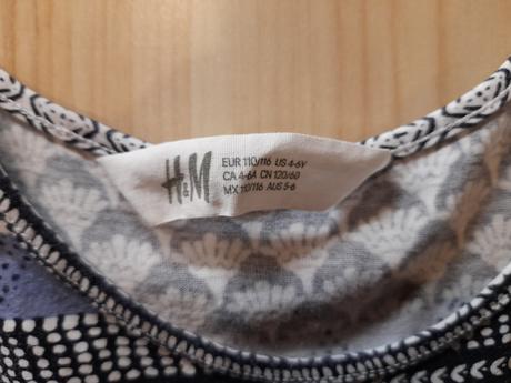 Šatočky, h&m,110