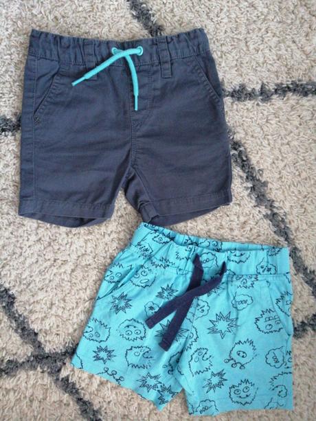 2x kraťasy, benetton,86