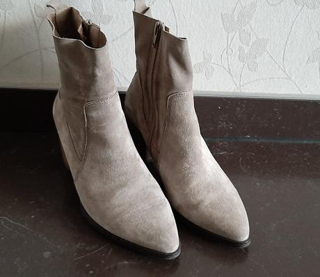 Semišové členkové čižmičky gabor, gabor,37