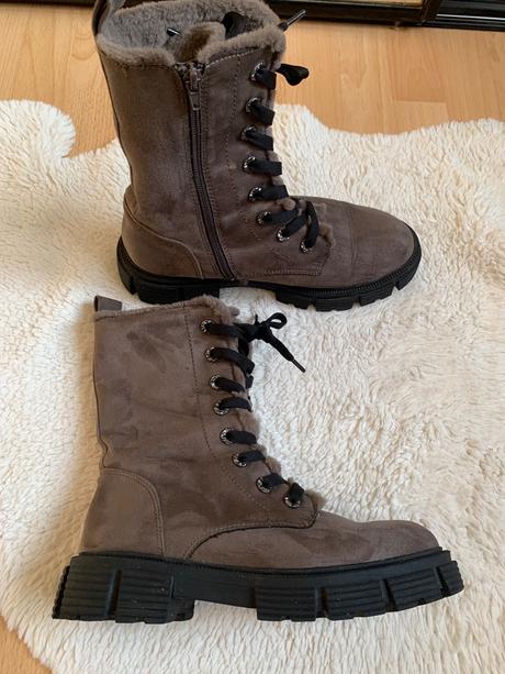 Dámske semišové čižmy, 40