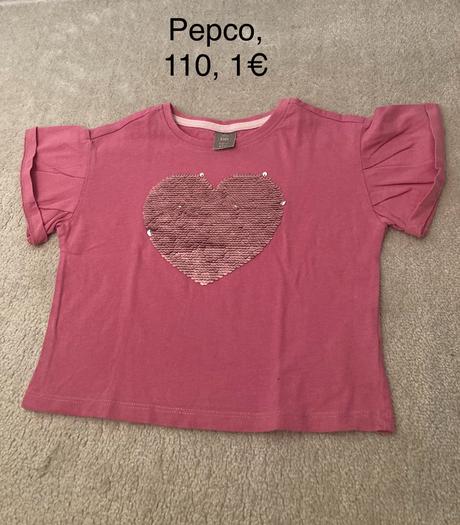 Tričko s premieňacou aplikáciou, pepco,110