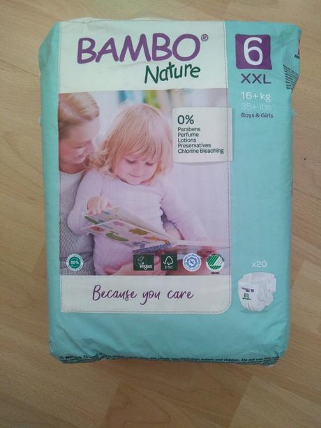 Plienky bambo c.6 xxl. cena balíka 4e, bambo