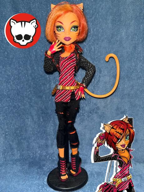 Monster high totalei stripe,