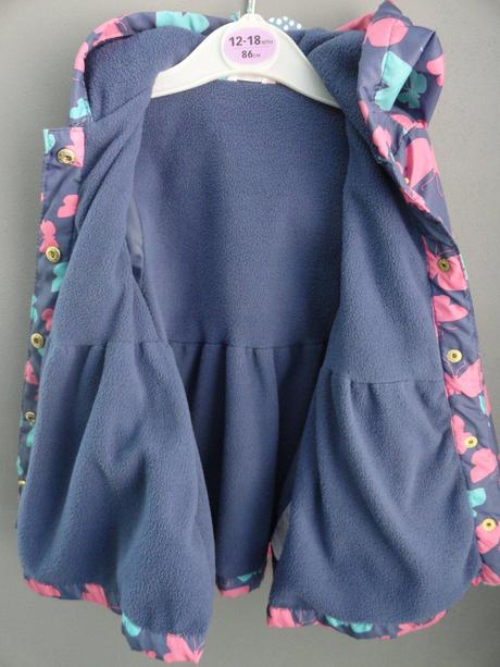 Prechodný kabátik - motýliky, pepco,86