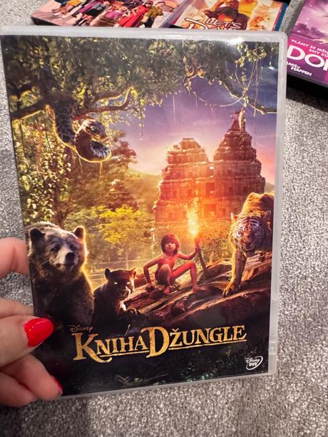 Dvd kniha džungle, 