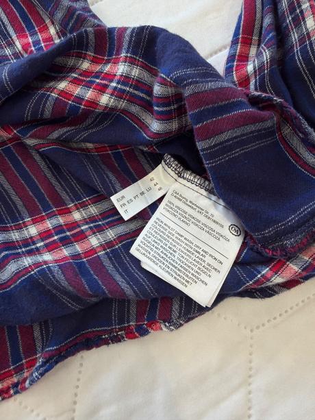 Štýlová káro blúzka c&a veľ. 42, c&a,42