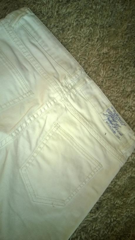 3/4 riflove kratasy denim 140/146/152/158, h&m,146