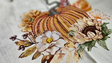 Obrusky na stol, jesenny motiv, 3ks,