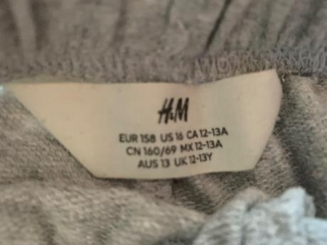 Kraťasy, h&m,158