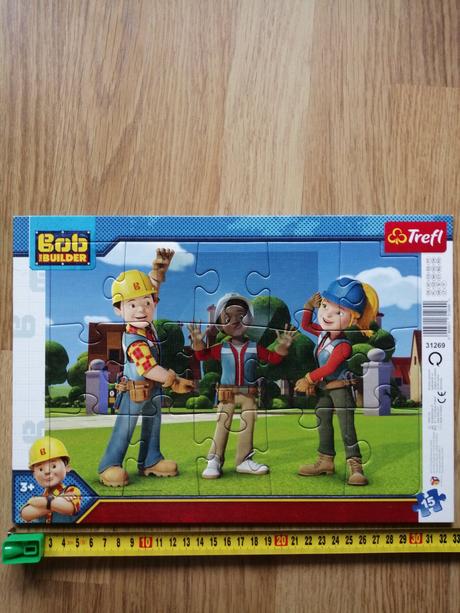Puzzle staviteľ bob 15ks, 