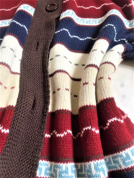 Dlhý sveter kardigán, xl