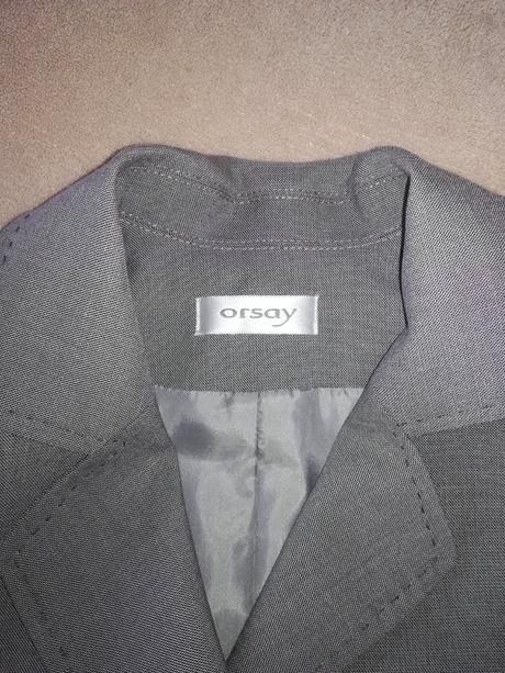Sivý nohavicový kostým orsay, orsay,s