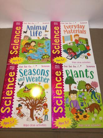 Get set go science activities wipe and clean, 