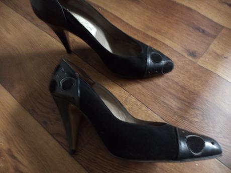 Damske čierne lodičky, 37