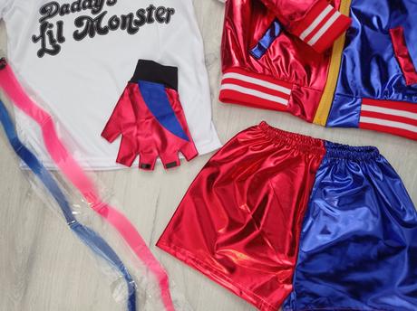 Harley quinn sada 6 dielov 7/8 rokov, 