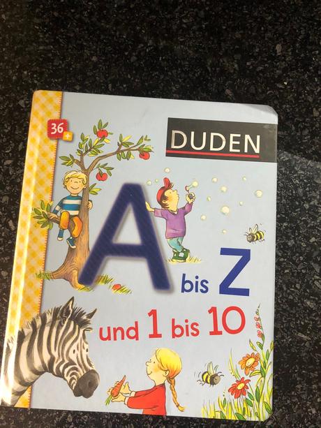 Knižka nemecka abeceda,