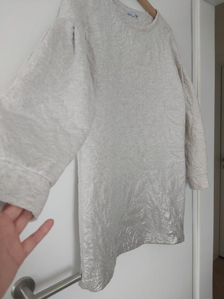 Predlzena mikina/saty zara, zara,s