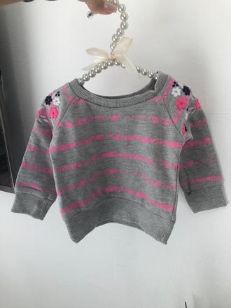 Kvietkovaný pulovrík baby, baby,56