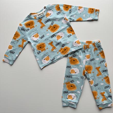 Chlapčenské pyžamo so žirafou, 80 / 86