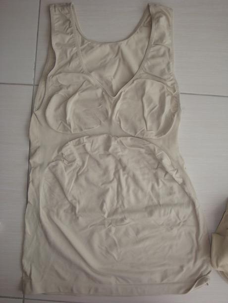 Tehotenské termo tielko + materská podprsenka, clematis,m