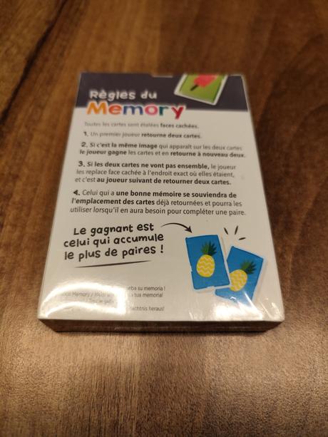 Une partie de memory, pexeso, francuština, nové, 