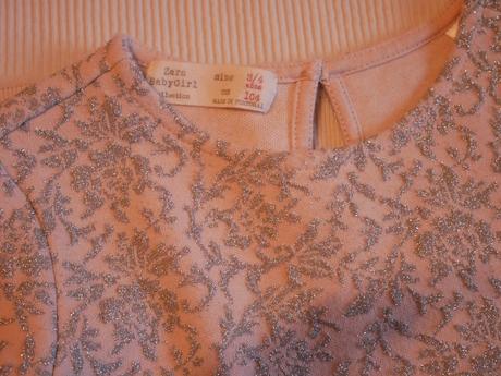 Elegantne saty so striebornymi kvetmi zara, zara,104