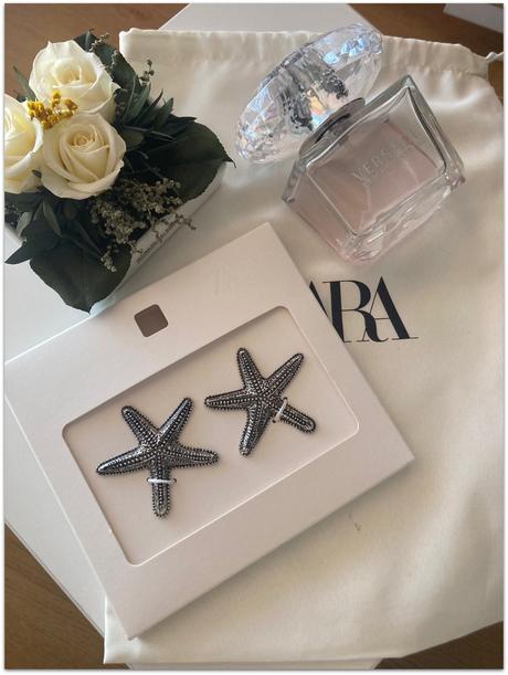 Náušnice hviezdica zn.zara, zara