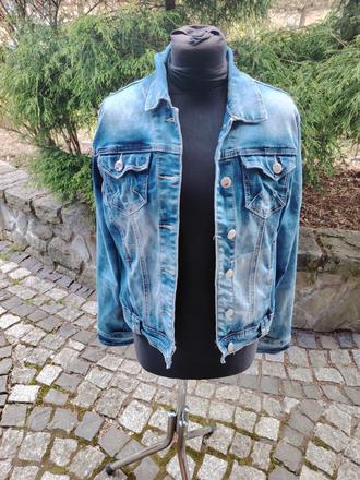 Dámska rifľová bunda, xl