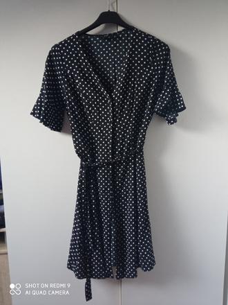 Letné bodkované šaty, f&f,34