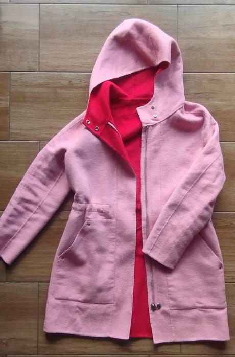 Vlnený desigual kabát m/l, desigual,40