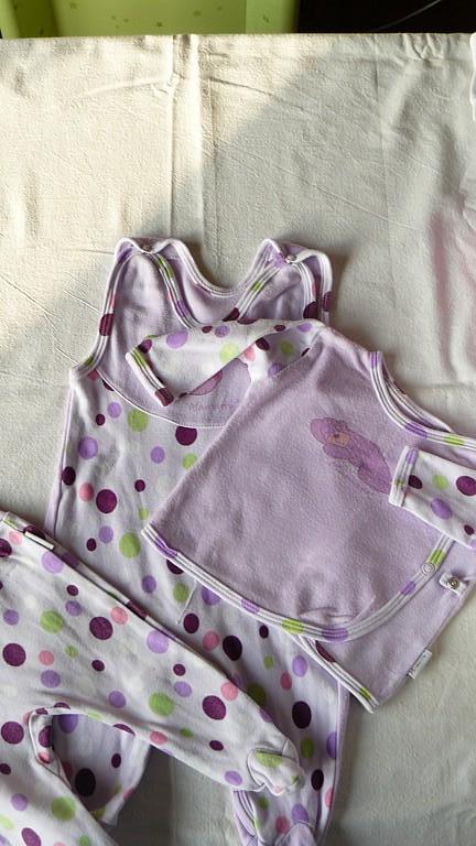 Súprava košieľka + polodupačky + dupačky, 62