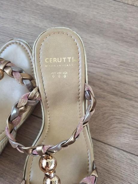 Talianske trblietavé vsuvky cerutti veľ. 37, 37