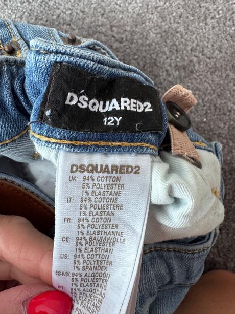 Rifľové kraťasy dsquared2 12y, 152