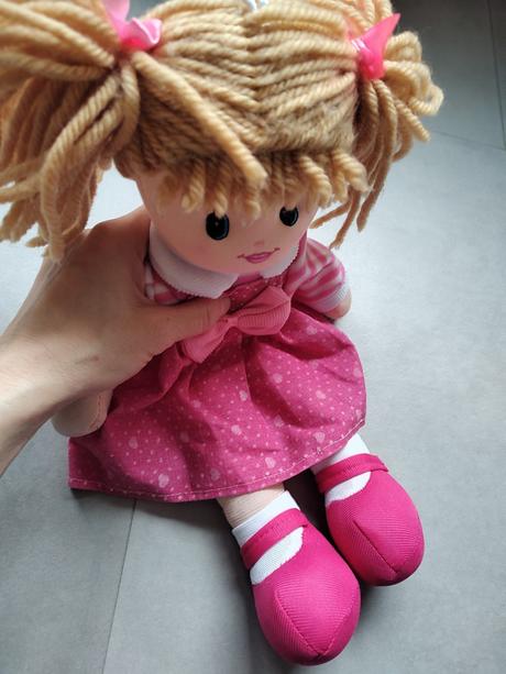 2 látkové mäkké bábiky, 