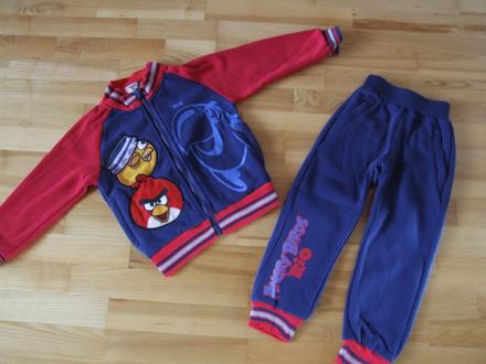 Chlapčenská tepláková súprava angry birds., 140