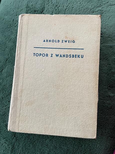 Zweig arnold. topor z wandsbeku,