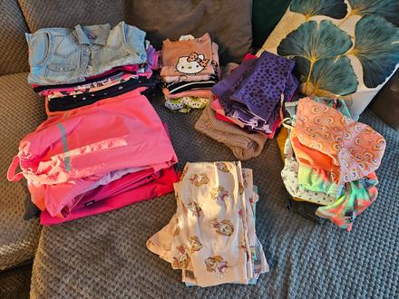 44ks oblečenia 110/116, 104–116