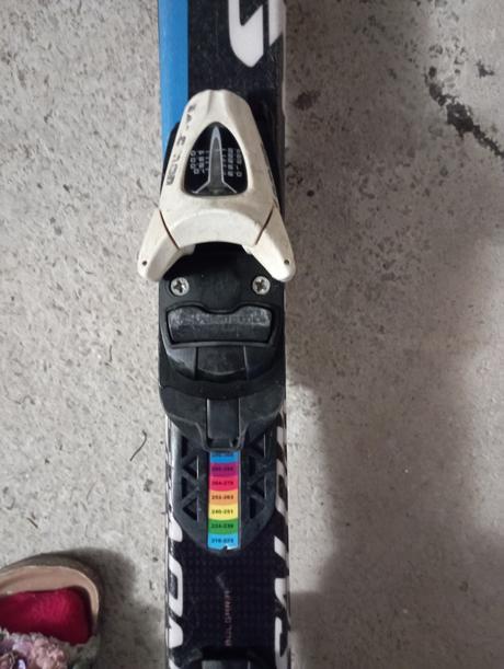 Lyže salomon celý set, salomon,120-129 cm