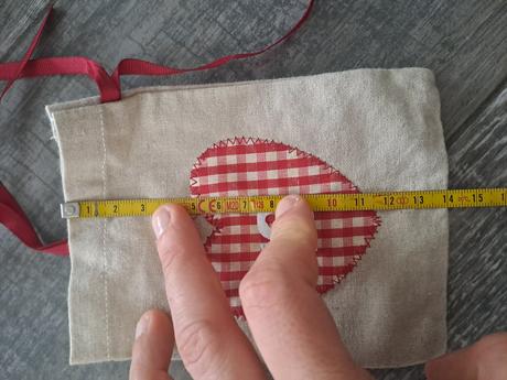 Vianočný adventný kalendár,  šitý, 