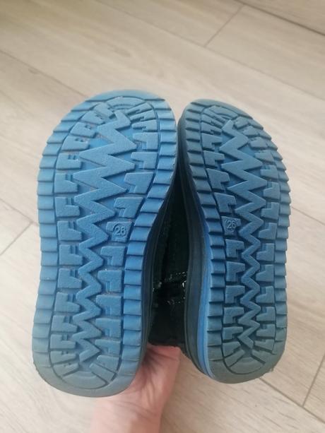 Modré protetika čižmy, protetika,26