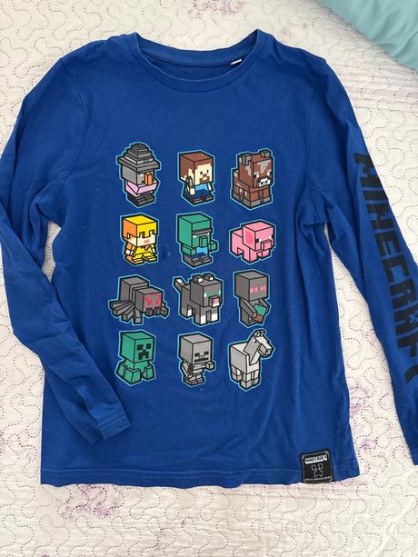 Tričko minecraft, 140