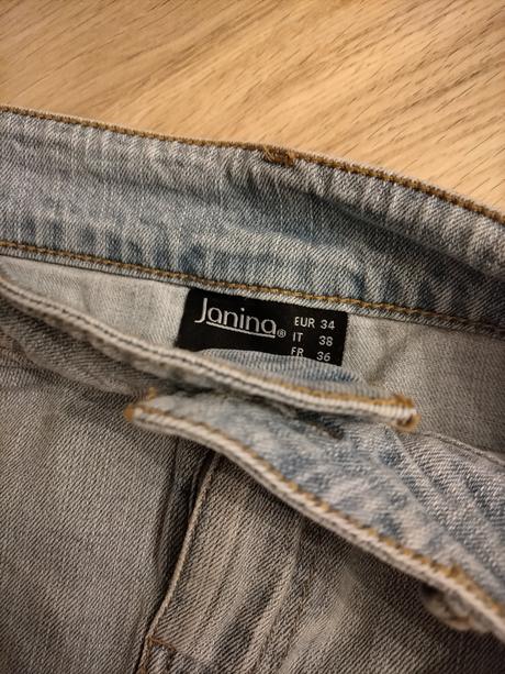 Riflová sukňa xs/s, s