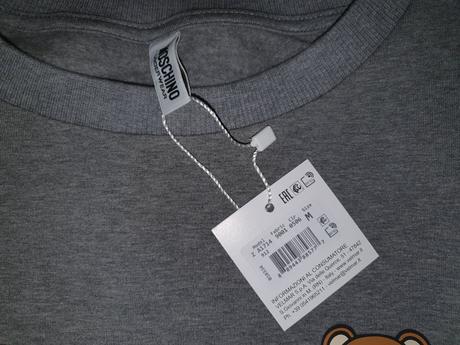 Mikinové šaty moschino, m