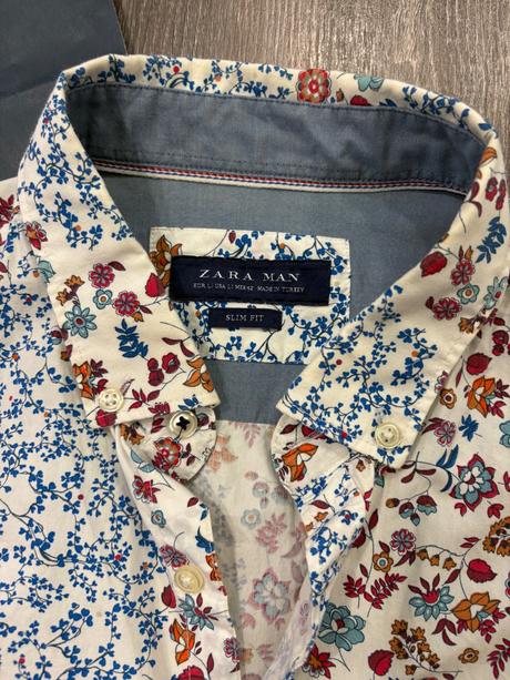 Zara man slim fit panska kosela l, zara,l