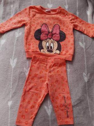 Legíny mikina minnie, tesco,68