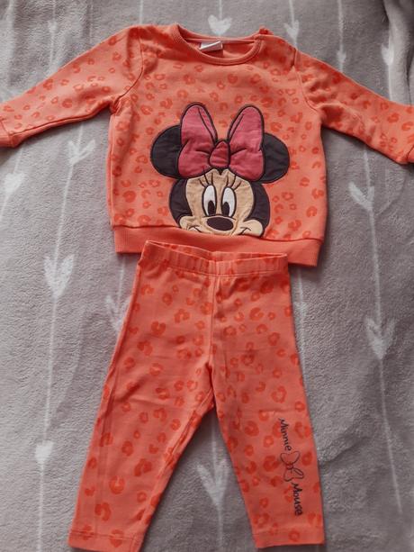 Legíny mikina minnie, tesco,68
